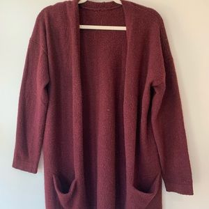 Maroon heavy sweater